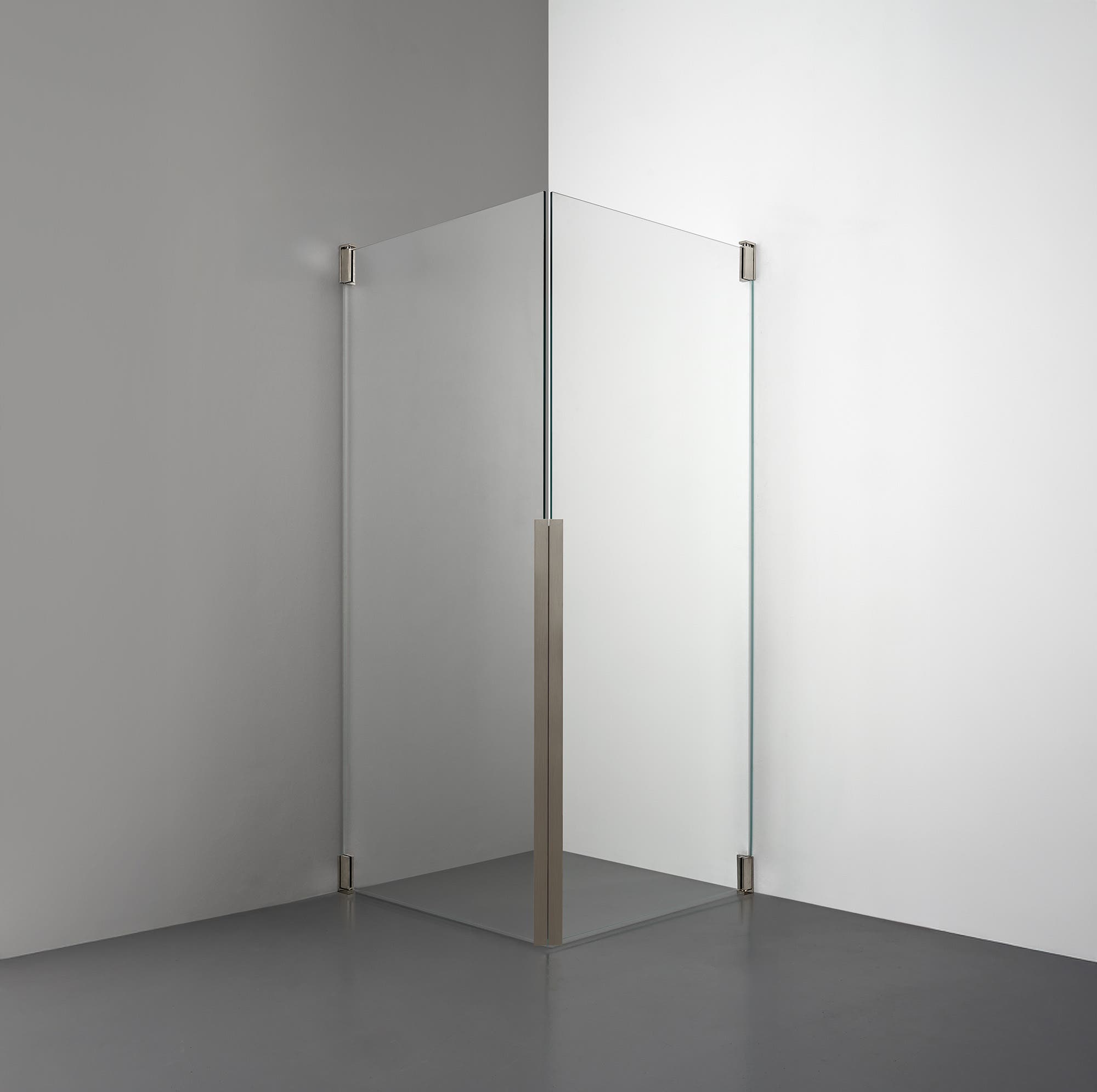 R2 Shower corner Straight door + Straight Door